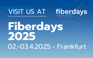Besuchen Sie uns auf  den Fiberdays 2025!